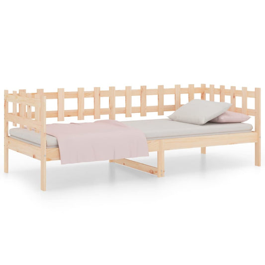 Day Bed without Mattress 80x200 cm Solid Wood Pine Day Bed without Mattress 80x200 cm Solid Wood Pine