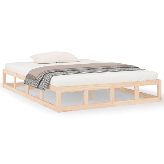Bed Frame without Mattress 120x200 cm Solid Wood Bed Frame without Mattress 120x200 cm Solid Wood