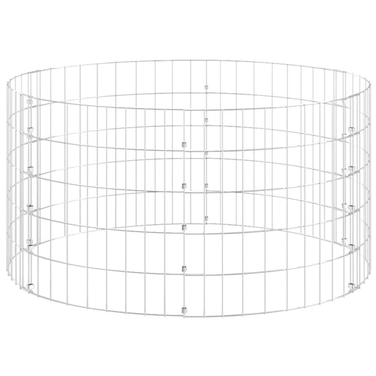 Garden Composter Ø100x50 cm Galvanised Steel Garden Composter Ø100x50 cm Galvanised Steel