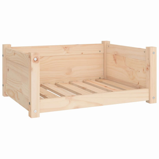 Dog Bed 65.5x50.5x28 cm Solid Pine Wood Dog Bed 65.5x50.5x28 cm Solid Pine Wood