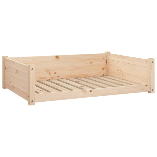 Dog Bed 95.5x65.5x28 cm Solid Pine Wood Dog Bed 95.5x65.5x28 cm Solid Pine Wood