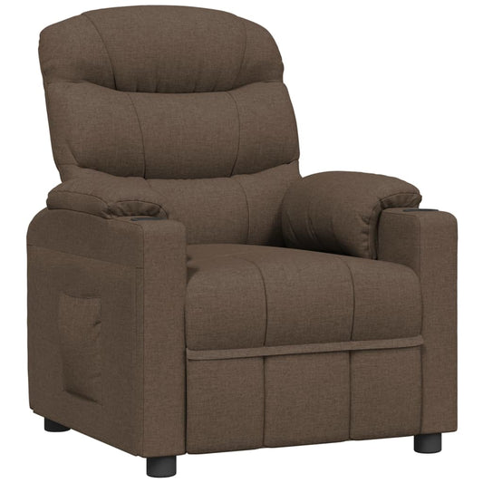 Recliner Chair Brown Fabric Recliner Chair Brown Fabric
