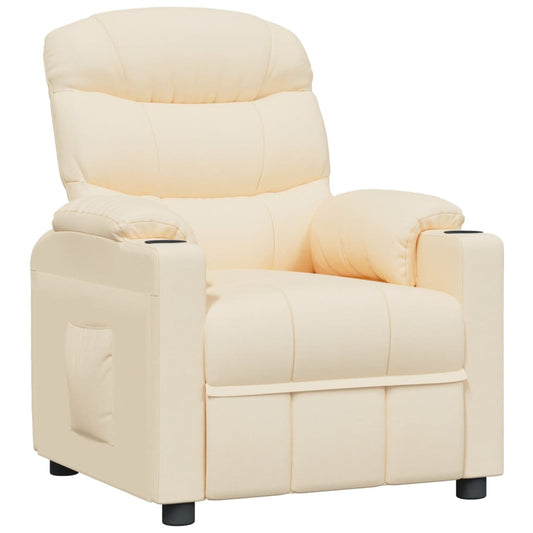 Recliner Chair Cream Fabric Recliner Chair Cream Fabric
