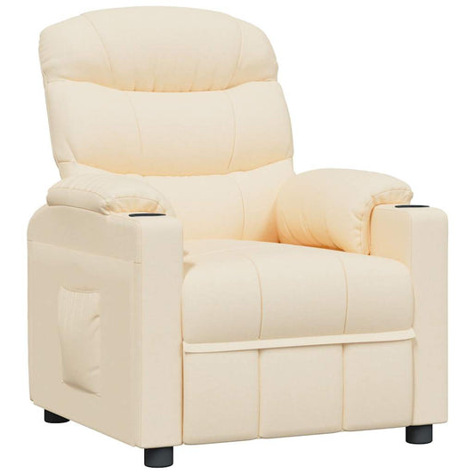 Recliner Chair Cream Fabric Recliner Chair Cream Fabric