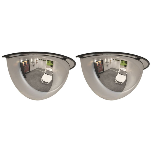 Half Domed Traffic Mirrors 2 pcs Ø40 cm Acrylic Half Domed Traffic Mirrors 2 pcs Ø40 cm Acrylic