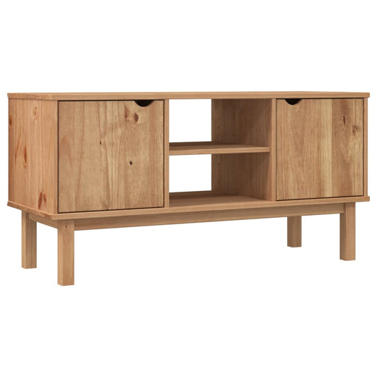TV Cabinet OTTA 113.5x43x57 cm Solid Wood Pine TV Cabinet OTTA 113.5x43x57 cm Solid Wood Pine