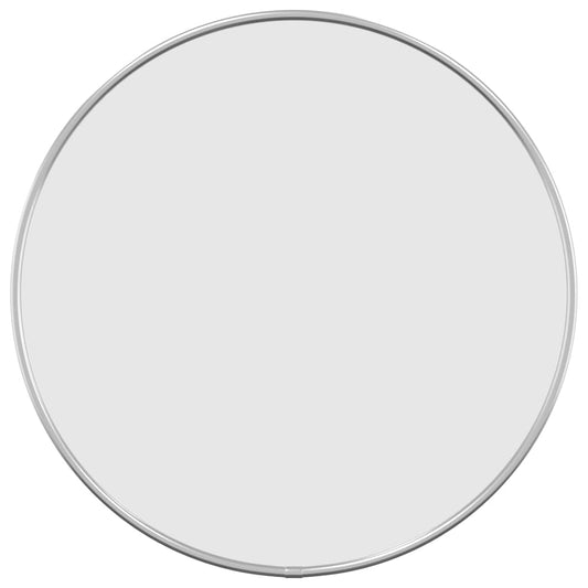 Wall Mirror Silver Ø 40 cm Round Wall Mirror Silver Ø 40 cm Round