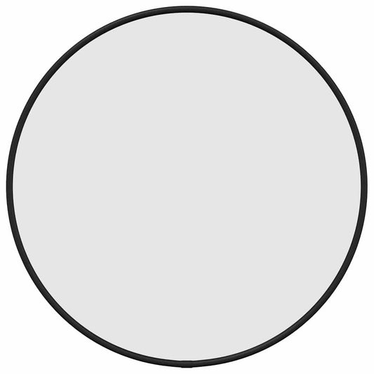 Wall Mirror Black Ø 40 cm Round Wall Mirror Black Ø 40 cm Round