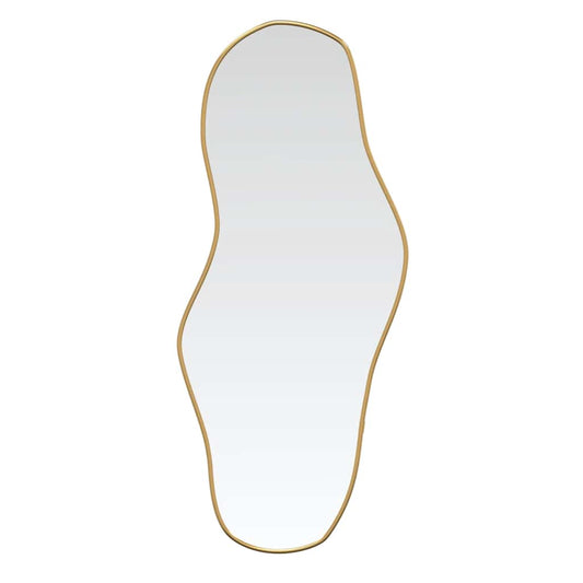 Wall Mirror Gold 90x40 cm Wall Mirror Gold 90x40 cm