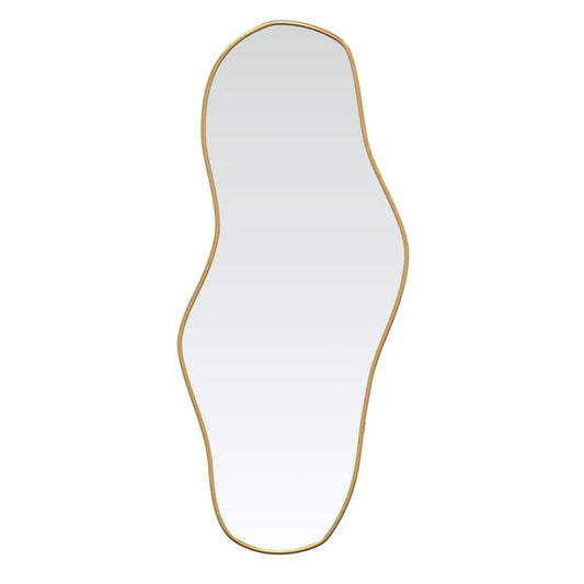 Wall Mirror Gold 100x45 cm Wall Mirror Gold 100x45 cm