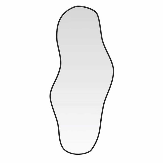 Wall Mirror Black 100x45 cm Wall Mirror Black 100x45 cm