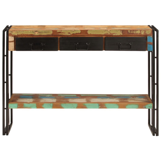 Console Table 110x30x76 cm Solid Wood Reclaimed Console Table 110x30x76 cm Solid Wood Reclaimed