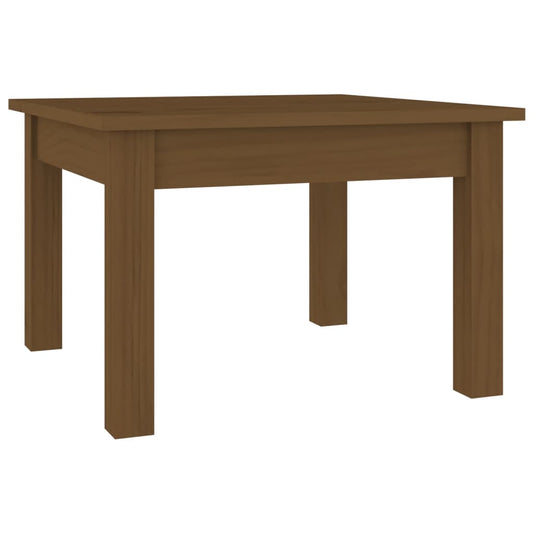 Coffee Table Honey Brown 45x45x30 cm Solid Wood Pine Coffee Table Honey Brown 45x45x30 cm Solid Wood Pine