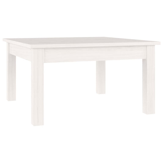 Coffee Table White 55x55x30 cm Solid Wood Pine Coffee Table White 55x55x30 cm Solid Wood Pine