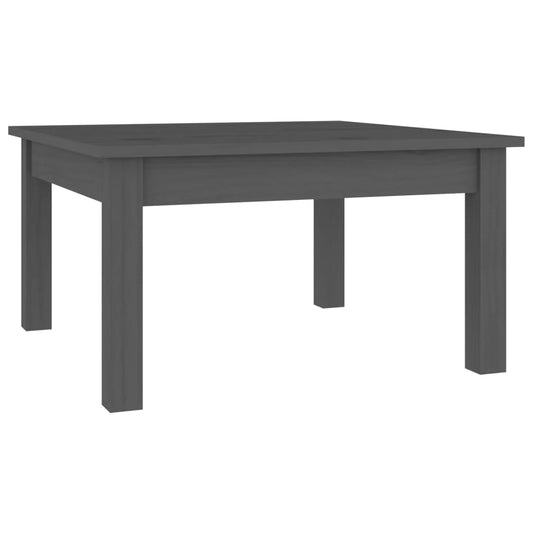 Coffee Table Grey 55x55x30 cm Solid Wood Pine Coffee Table Grey 55x55x30 cm Solid Wood Pine