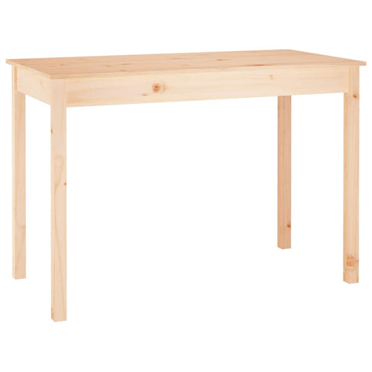 814249 vidaXL Dining Table 110x55x75 cm Solid Wood Pine 814249 vidaXL Dining Table 110x55x75 cm Solid Wood Pine