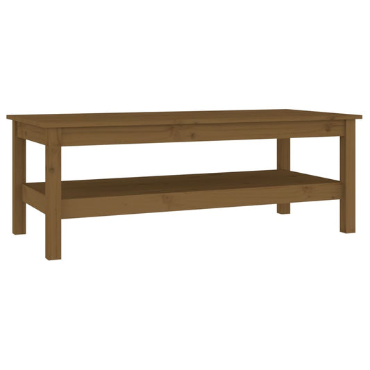 Coffee Table Honey Brown 110x50x40 cm Solid Wood Pine Coffee Table Honey Brown 110x50x40 cm Solid Wood Pine