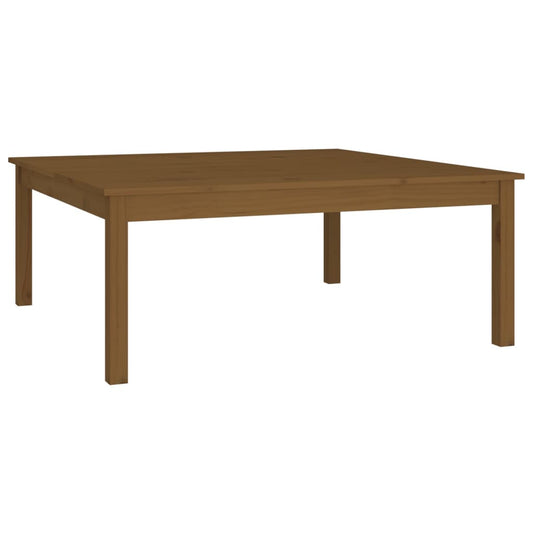 Coffee Table Honey Brown 100x100x40 cm Solid Wood Pine Coffee Table Honey Brown 100x100x40 cm Solid Wood Pine