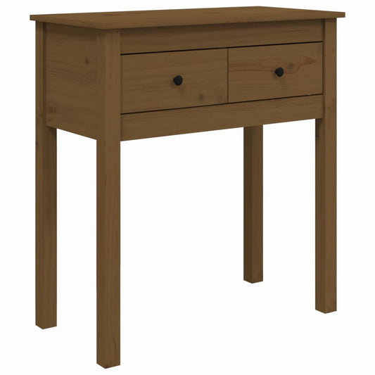 Console Table Honey Brown 70x35x75 cm Solid Wood Pine Console Table Honey Brown 70x35x75 cm Solid Wood Pine