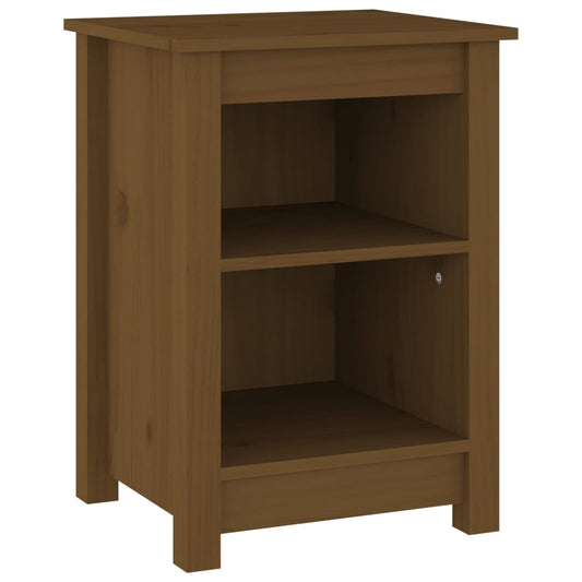 Bedside Cabinet Honey Brown 40x35x55 cm Solid Wood Pine Bedside Cabinet Honey Brown 40x35x55 cm Solid Wood Pine