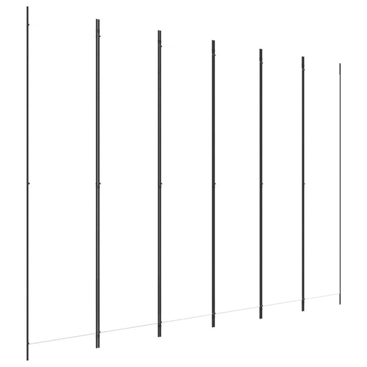 6-Panel Room Divider White 300x220 cm Fabric 6-Panel Room Divider White 300x220 cm Fabric