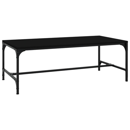 Coffee Table Black 100x50x35 cm Engineered Wood Coffee Table Black 100x50x35 cm Engineered Wood
