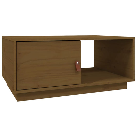 Coffee Table Honey Brown 80x50x35.5 cm Solid Wood Pine Coffee Table Honey Brown 80x50x35.5 cm Solid Wood Pine