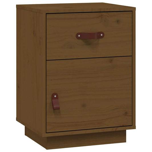 Bedside Cabinet Honey Brown 40x34x55 cm Solid Wood Pine Bedside Cabinet Honey Brown 40x34x55 cm Solid Wood Pine