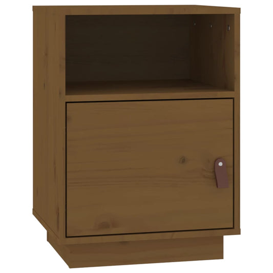 Bedside Cabinet Honey Brown 40x34x55 cm Solid Wood Pine Bedside Cabinet Honey Brown 40x34x55 cm Solid Wood Pine