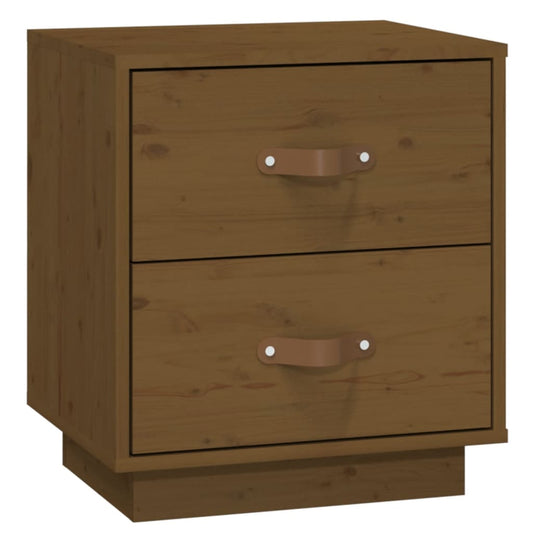 Bedside Cabinet Honey Brown 40x34x45 cm Solid Wood Pine Bedside Cabinet Honey Brown 40x34x45 cm Solid Wood Pine
