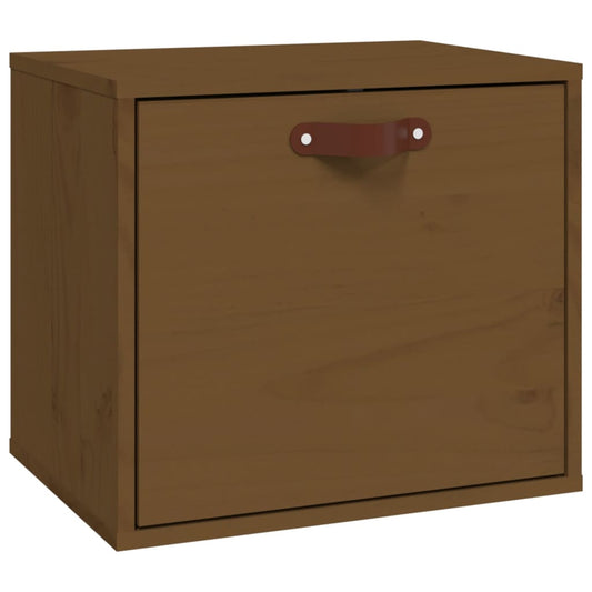 Wall Cabinet Honey Brown 40x30x35 cm Solid Wood Pine Wall Cabinet Honey Brown 40x30x35 cm Solid Wood Pine