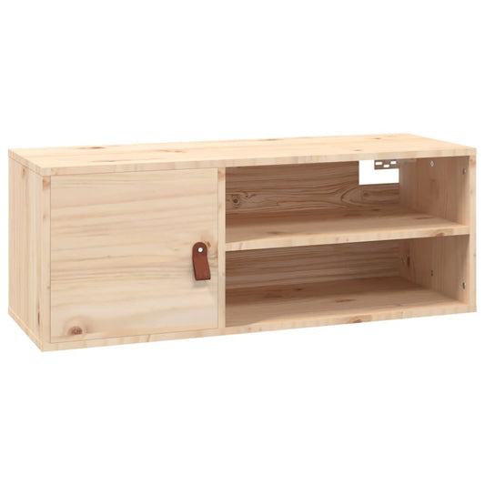 Wall Cabinet 80x30x30 cm Solid Wood Pine Wall Cabinet 80x30x30 cm Solid Wood Pine