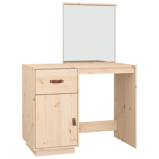 Dressing Table 95x50x134 cm Solid Wood Pine Dressing Table 95x50x134 cm Solid Wood Pine