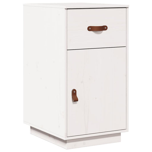 Desk Cabinet White 40x50x75 cm Solid Wood Pine Desk Cabinet White 40x50x75 cm Solid Wood Pine