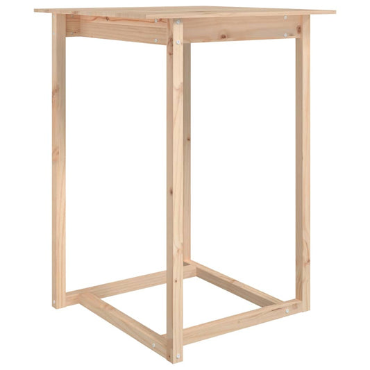 Bar Table 80x80x110 cm Solid Wood Pine Bar Table 80x80x110 cm Solid Wood Pine