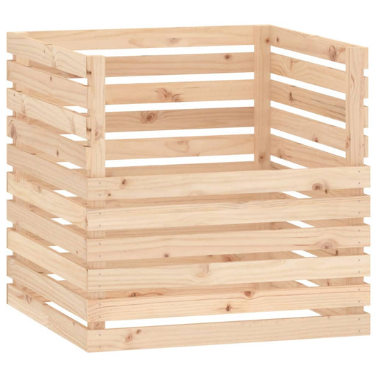 Composter 80x80x78 cm Solid Wood Pine Composter 80x80x78 cm Solid Wood Pine