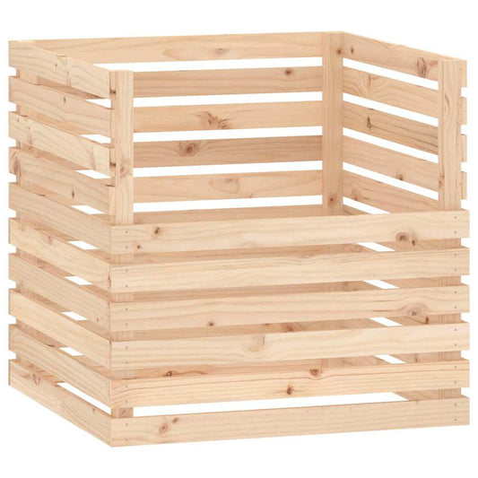 Composter 80x80x78 cm Solid Wood Pine Composter 80x80x78 cm Solid Wood Pine