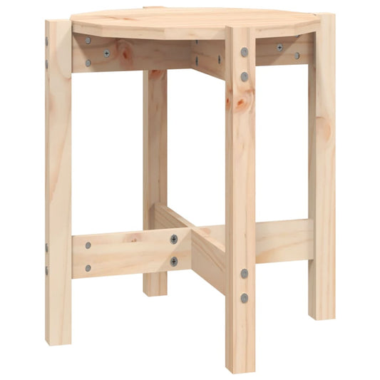 Coffee Table Ø 42.5x45 cm Solid Wood Pine Coffee Table Ø 42.5x45 cm Solid Wood Pine