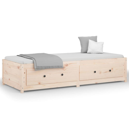 Day Bed without Mattress 90x200 cm Solid Wood Pine Day Bed without Mattress 90x200 cm Solid Wood Pine