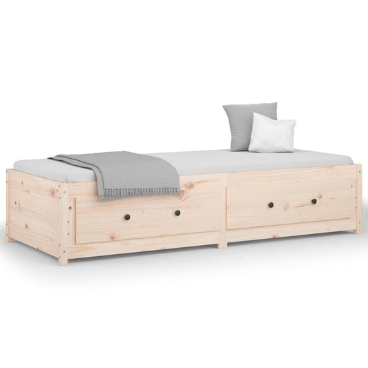 Day Bed without Mattress 90x190 cm Single Solid Wood Pine Day Bed without Mattress 90x190 cm Single Solid Wood Pine