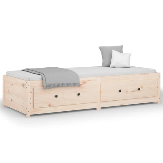 Day Bed without Mattress 75x190 cm Small Single Small Single Solid Wood Pine Day Bed without Mattress 75x190 cm Small Single Small Single Solid Wood Pine