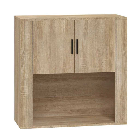 Wall Cabinet Sonoma Oak 80x33x80 cm Engineered Wood Wall Cabinet Sonoma Oak 80x33x80 cm Engineered Wood