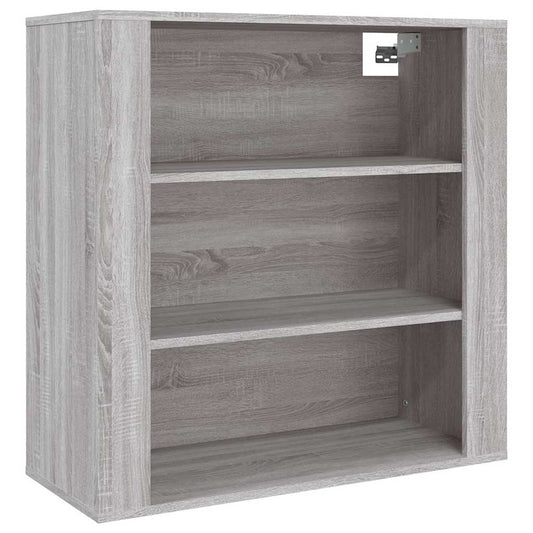 Wall Cabinet Grey Sonoma 80x33x80 cm Engineered Wood Wall Cabinet Grey Sonoma 80x33x80 cm Engineered Wood