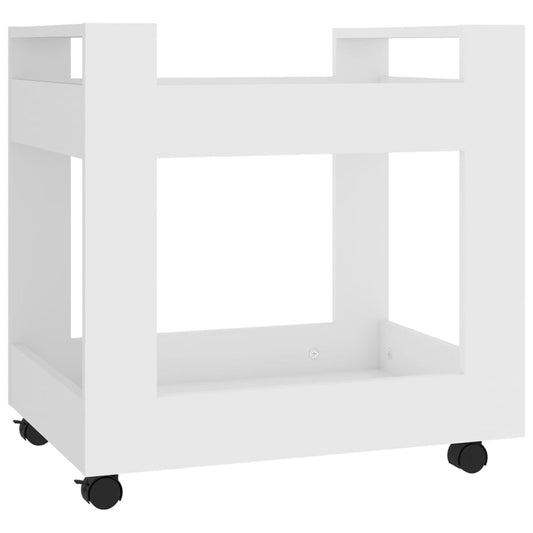 Desk Trolley White 60x45x60 cm Engineered Wood Desk Trolley White 60x45x60 cm Engineered Wood
