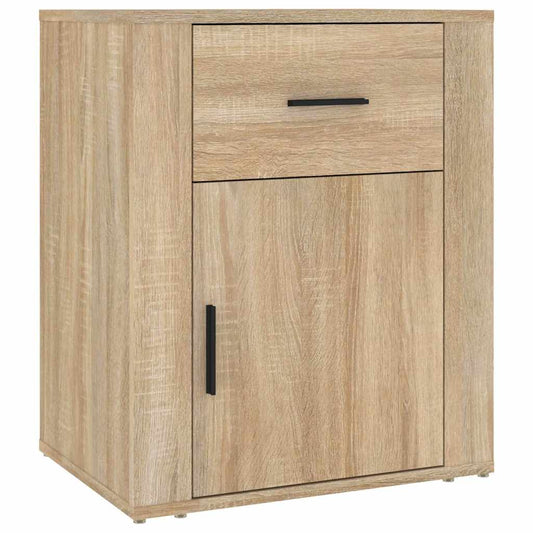 Bedside Cabinet Sonoma Oak 50x36x60 cm Engineered Wood Bedside Cabinet Sonoma Oak 50x36x60 cm Engineered Wood