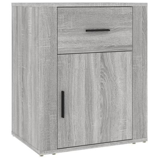 Bedside Cabinet Grey Sonoma 50x36x60 cm Engineered Wood Bedside Cabinet Grey Sonoma 50x36x60 cm Engineered Wood