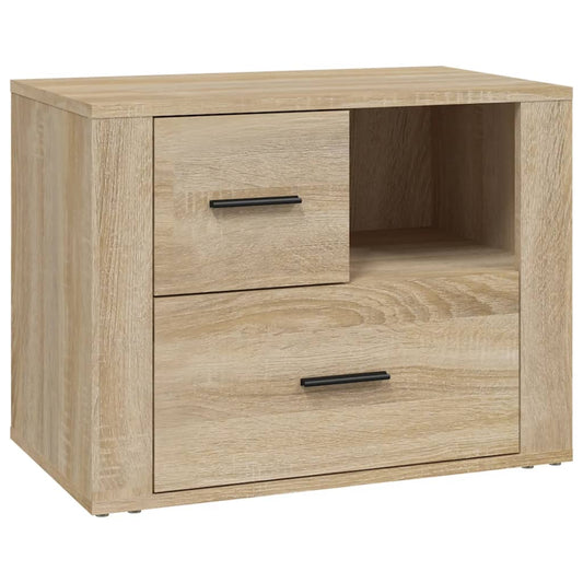 Bedside Cabinet Sonoma Oak 60x36x45 cm Engineered Wood Bedside Cabinet Sonoma Oak 60x36x45 cm Engineered Wood