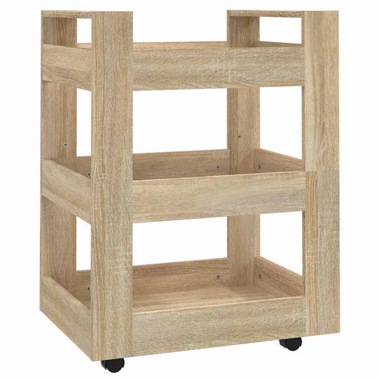 Kitchen Trolley Sonoma Oak 60x45x80 cm Engineered Wood Kitchen Trolley Sonoma Oak 60x45x80 cm Engineered Wood