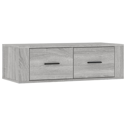 Hanging TV Cabinet Grey Sonoma 80x36x25 cm Engineered Wood Hanging TV Cabinet Grey Sonoma 80x36x25 cm Engineered Wood
