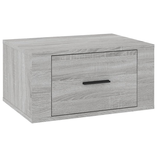 Wall-mounted Bedside Cabinet Grey Sonoma 50x36x25 cm Wall-mounted Bedside Cabinet Grey Sonoma 50x36x25 cm